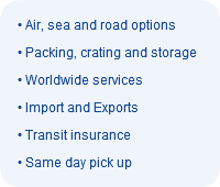 Personal Effects Shipping